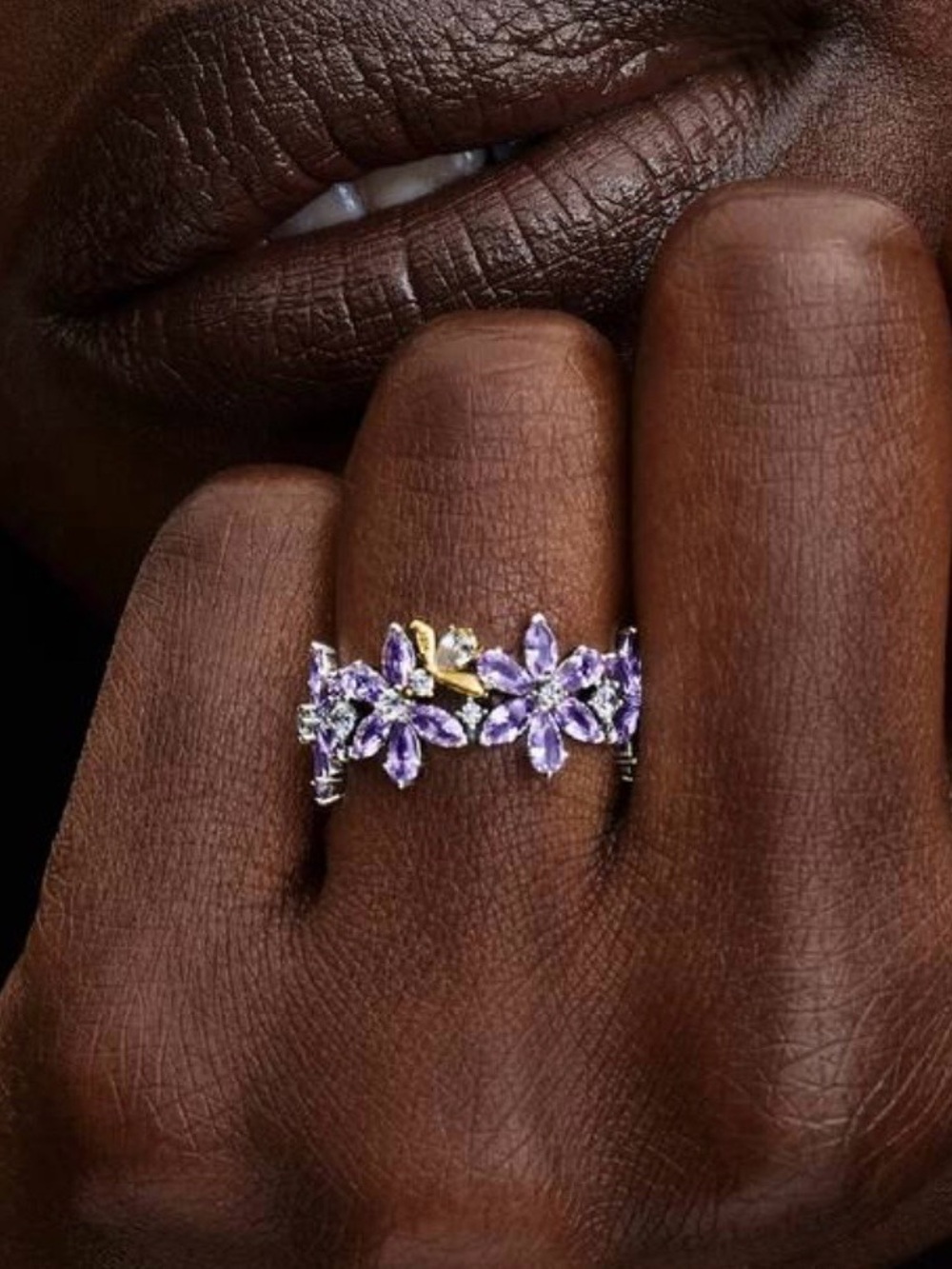 Pandora Bridgerton purple ring.